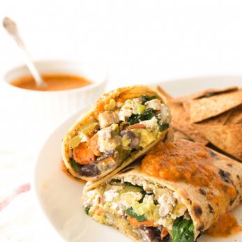 Vegan Breakfast Burrito with