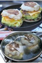 Camping Breakfast Sandwiches 5