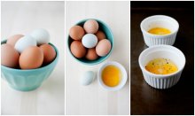 eggs being prepared for breakfast sandwiches