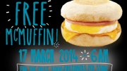 McDo breakfast day 2014