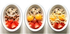 Full English breakfast baked eggs - a healthier version of a traditional British fry up, with all the same flavour!