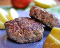 Gluten free breakfast sausage recipe with apples