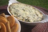 Hot Asiago and Spinach Dip | 8 Hot and Cheesy Dips That Should Magically Appear at Every Office Potluck | Allrecipes.com