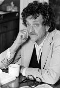 Kurt Vonnegut, Jr. was born in Indianapolis in 1922. After fighting in Europe during World War II, Vonnegut became a prolific writer and outspoken pacifist and humanist.