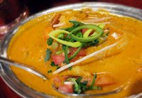 Lamb Korma at Yeti Restaurant, and Indian/Nepalese eatery in Santa Rosa, CA