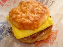 mcdonalds mcdonald's sausage biscuit