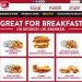 Restaurants serve breakfast all day