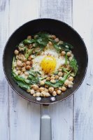 Single Serve Egg and Chickpea Breakfast