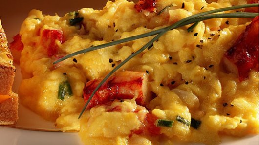 Crab scrambled recipe breakfast