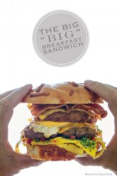 The Big Breakfast Sandwich via Real Food by Dad