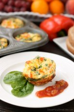 Breakfast Egg Cups Recipe These Breakfast Egg Cups are the perfect breakfast on-the-go. Make them ahead of time, refrigerate or freeze them, and then heat them in the microwave when you are ready to eat!