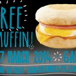 McDo breakfast day 2014