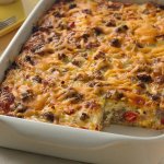 Recipe for large breakfast Casserole Recipe for large breakfast Casserole