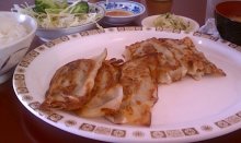 Tokyo Cafe's gyoza