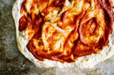 tomato and egg pizza - width=