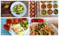 Typical egg-based Paleo breakfasts