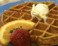 Waffle from Cafe 222