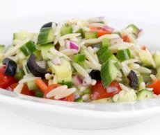 Zone Orzo Pasta Salad
